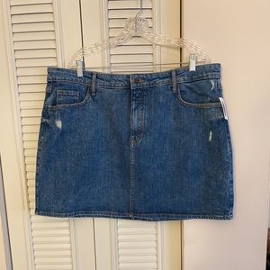 Denim skirt